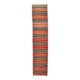 3x12 Kilim Long Striped Vintage Kilim Runner Rug For Hallway, 77x360 Cm