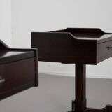 Rosewood Occasional Tables by Claudio Salocchi for Sormani, Italy, 1960s