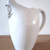Zoomorphic ceramic pitcher 70s design