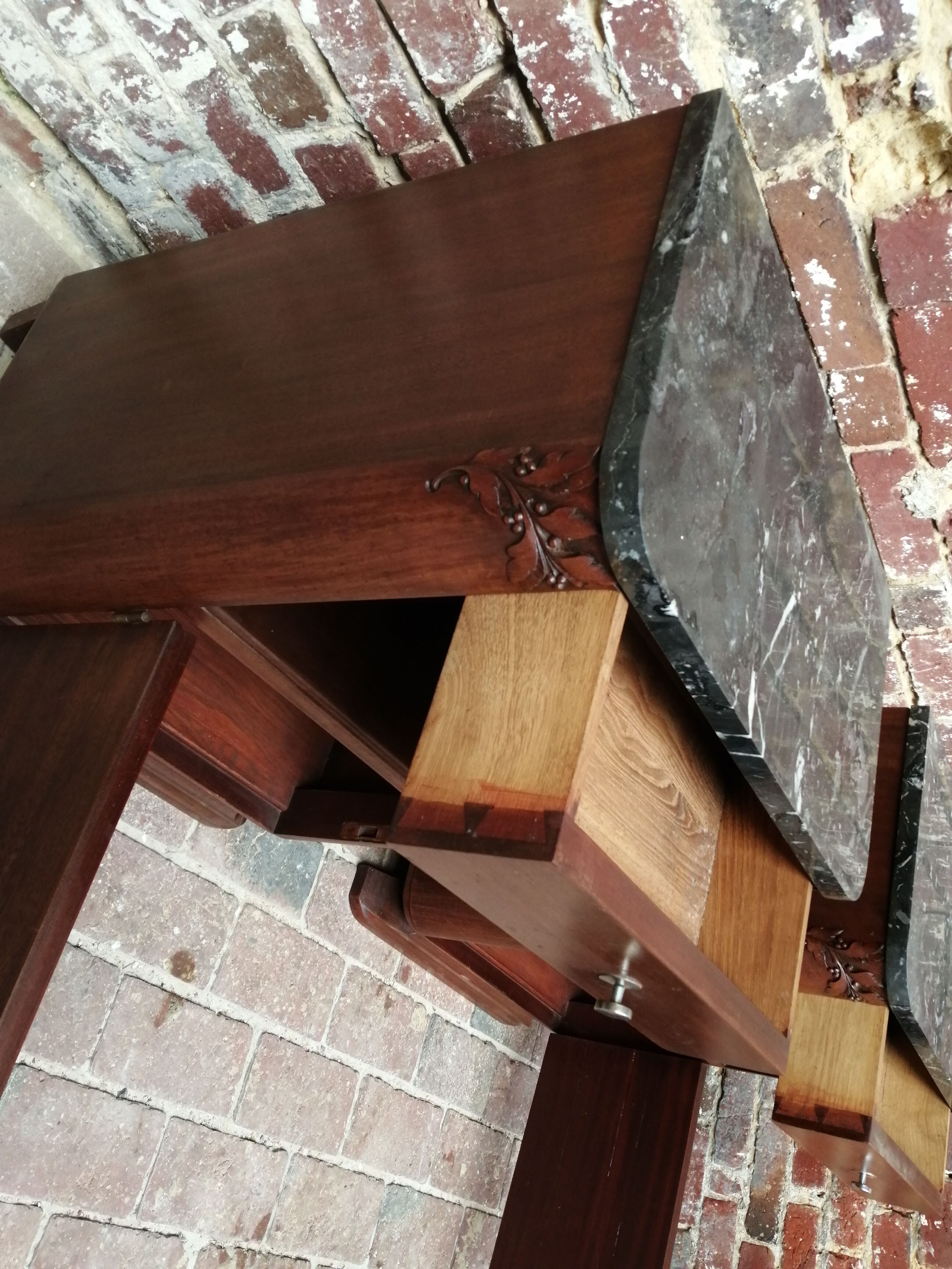 Vintage art deco bedsides