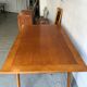 Table pieds compas midcentury
