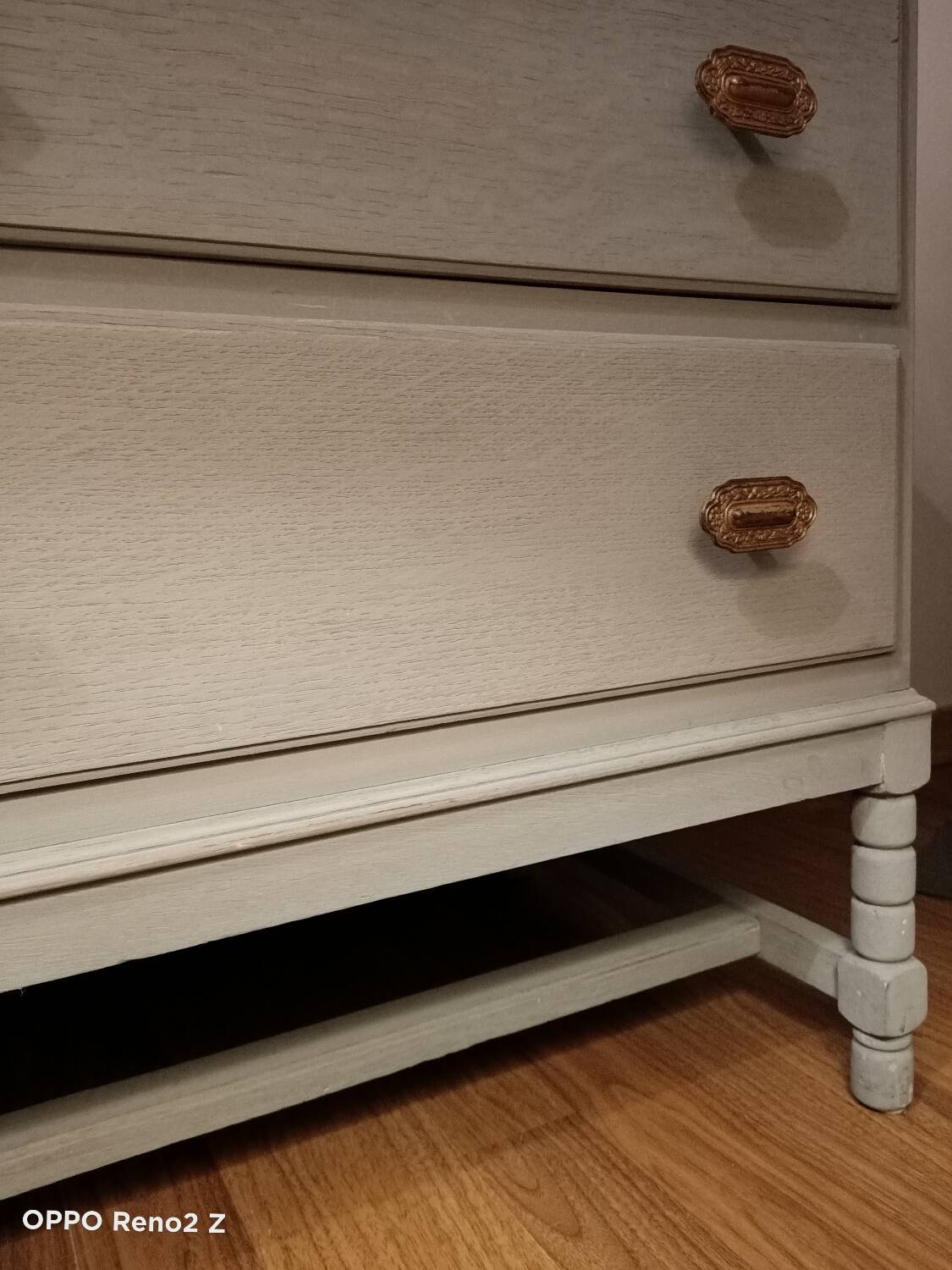 Commode bois patinée