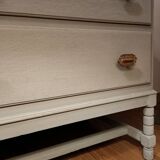 Commode bois patinée