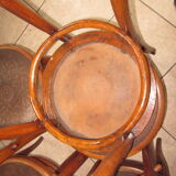 Set of 5 bistro chairs from the 30s