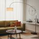 Lampe arc Ligne roset modèle MAMA de Thibault Desombre