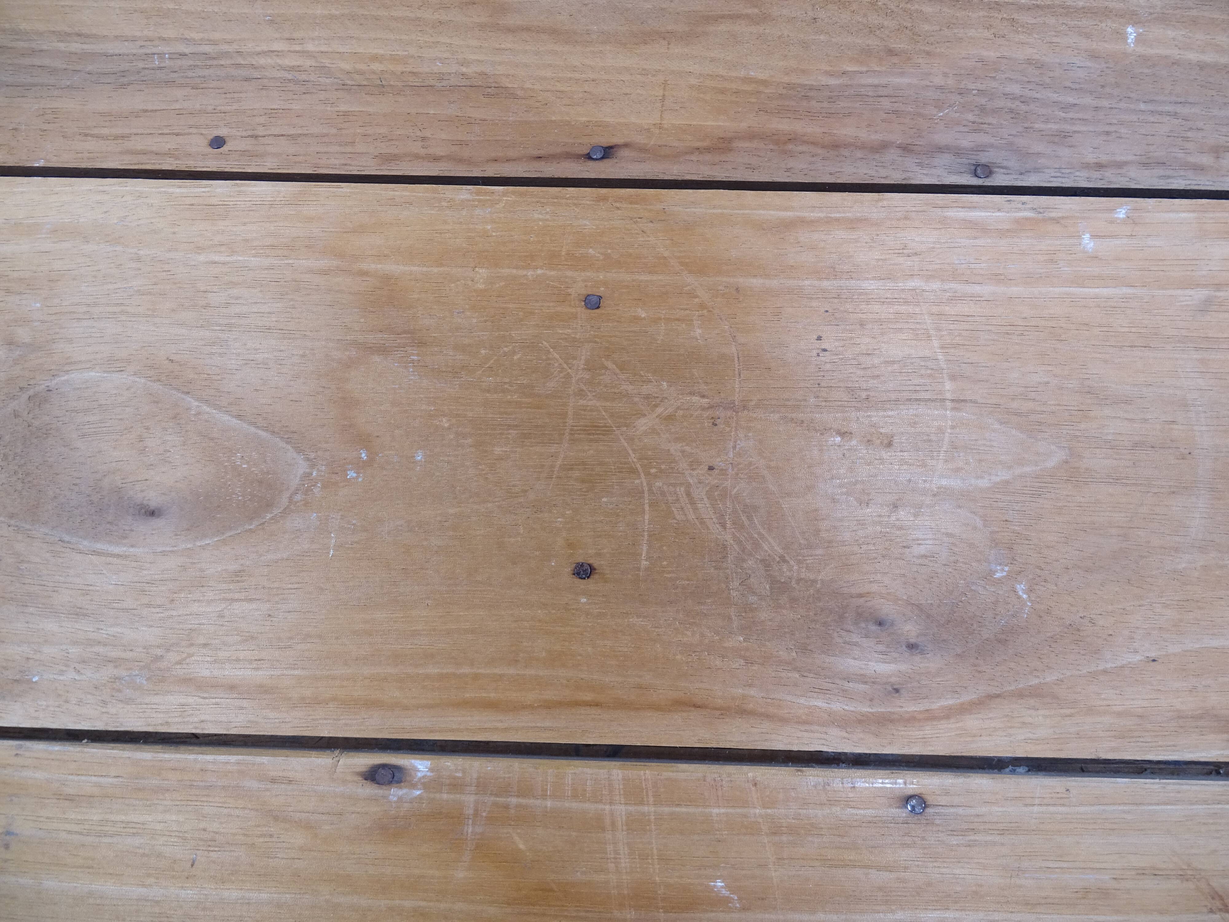 Walnut wall shelf, circa 1920/1930