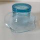 Open-edged bubble glass bowl
