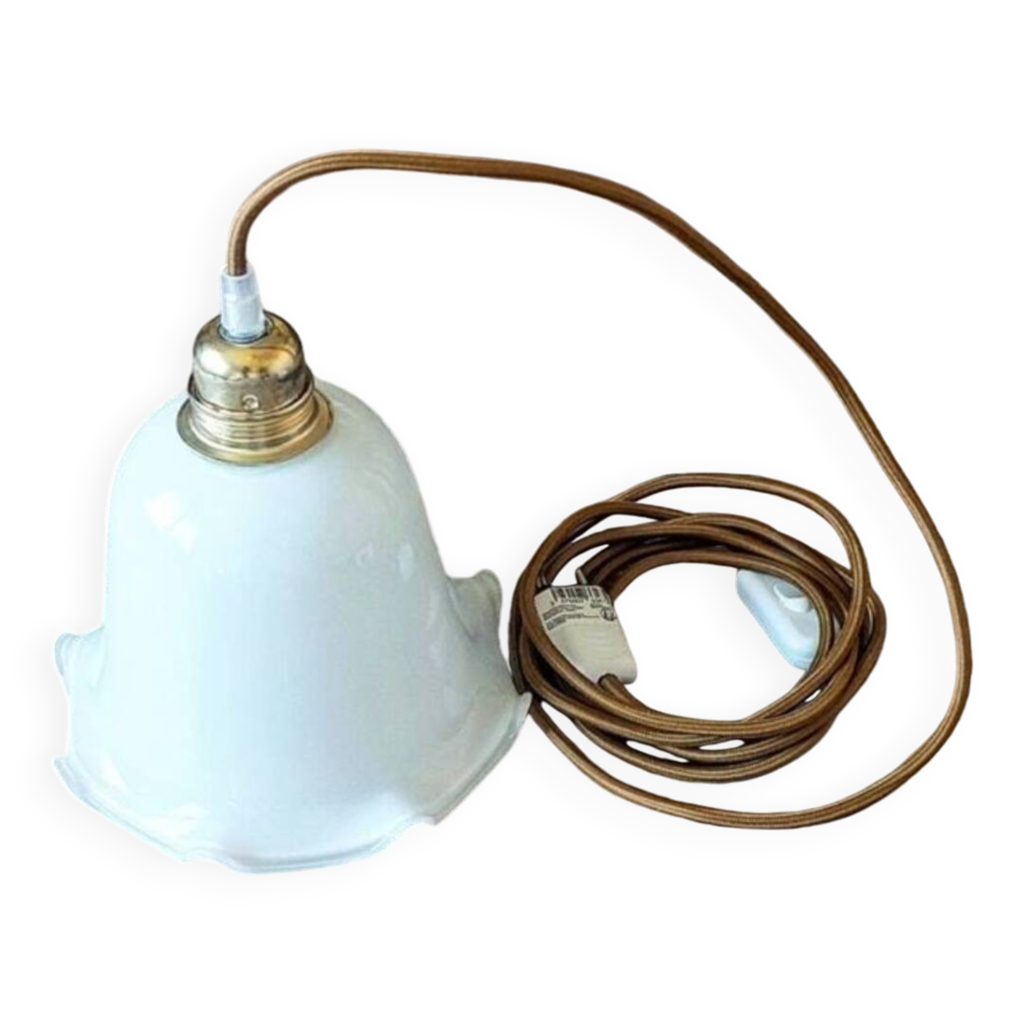 Baladeuse en opaline