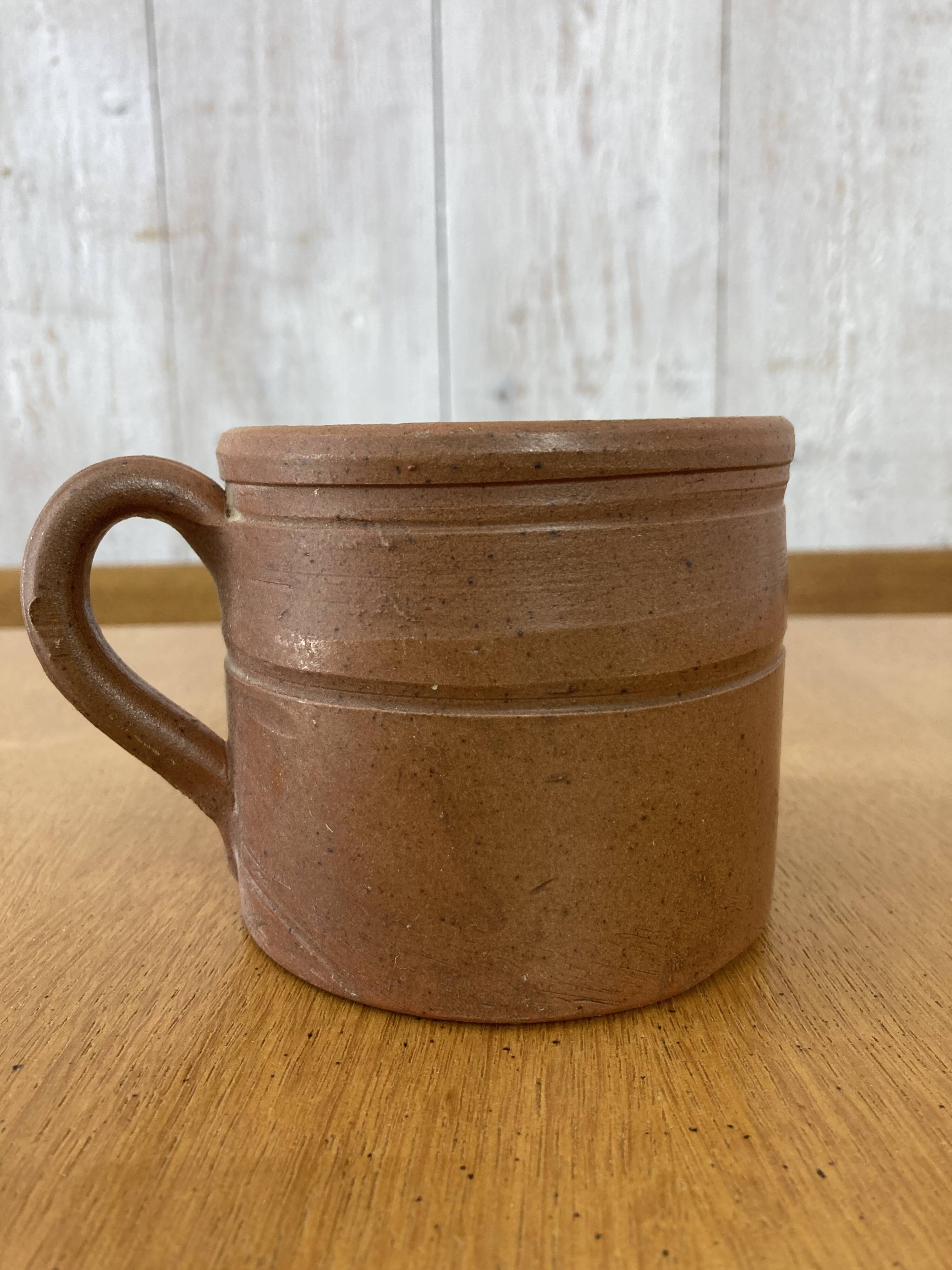 Vintage stoneware mugs