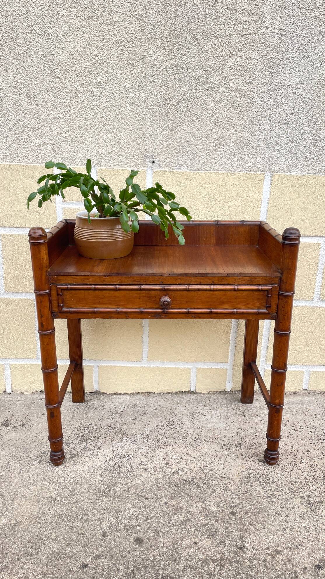 BUREAU Console 1900 dit BAMBOU