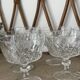 6 glass champagne coupes