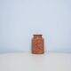vintage brown fossil West Germany vase by Scheurich