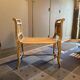 Cane bench "corridor" or piano.
