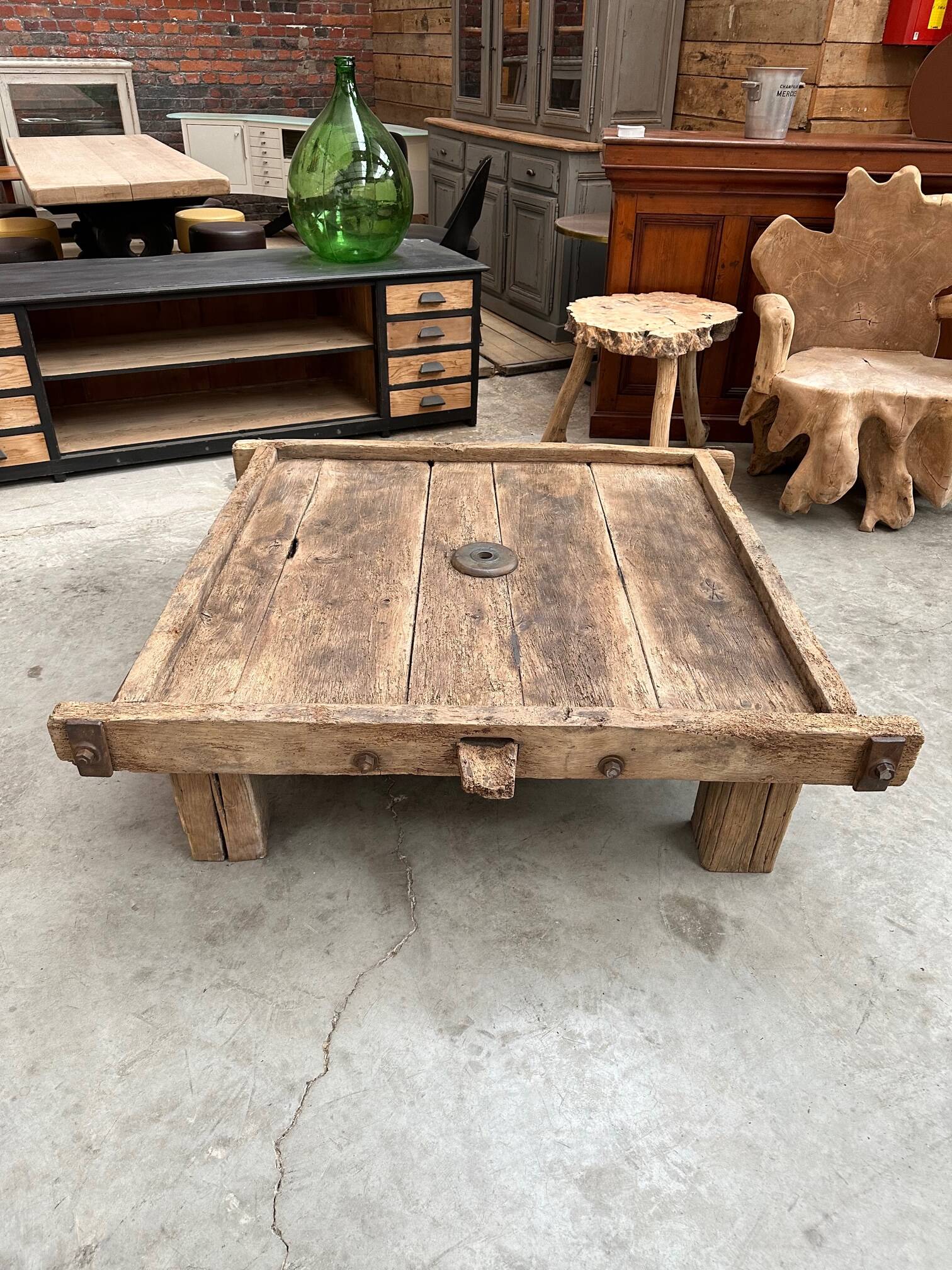 Brutalist coffee table