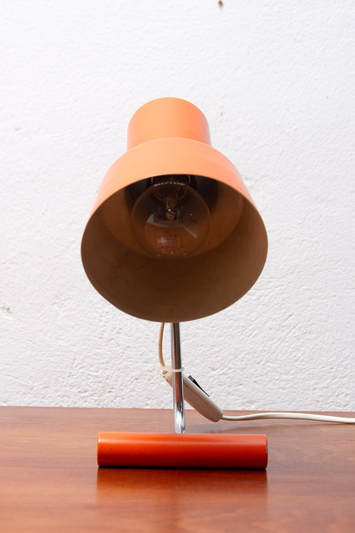 Mid century adjustable desk lamp by Josef Hurka for Napako, Czechoslovakia