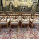 Set of 9 Louis XVI-Directoire style chairs