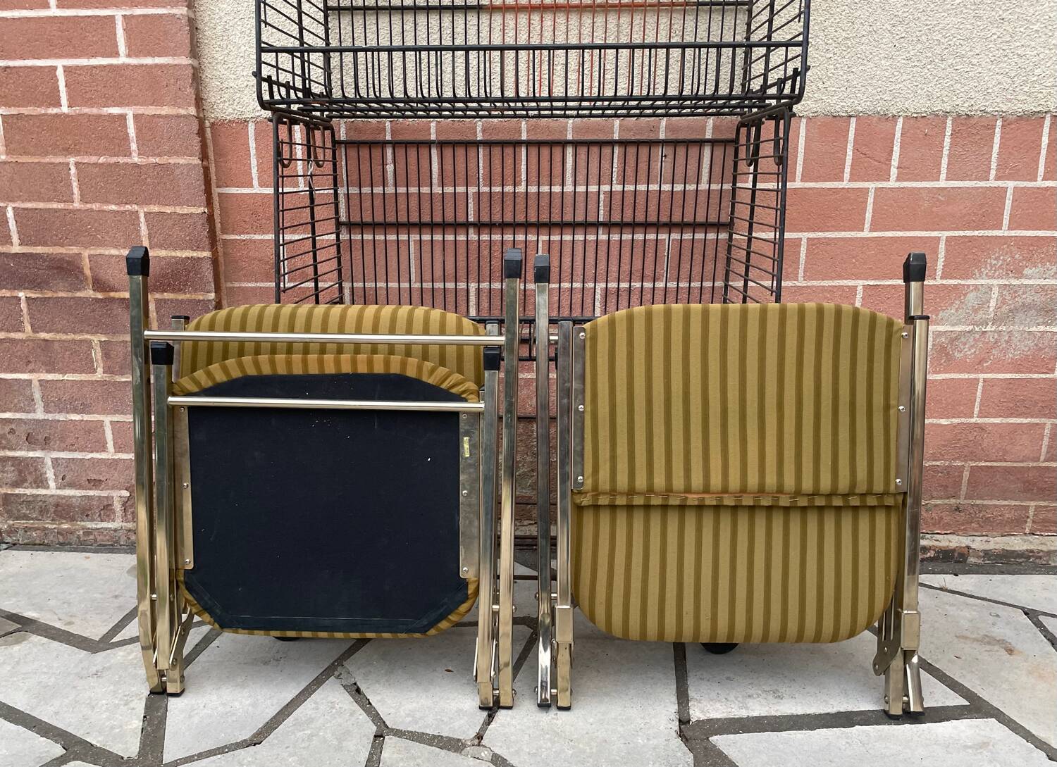 Chaises pliantes vintage