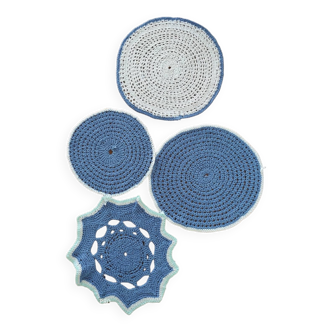 Crochet doily set