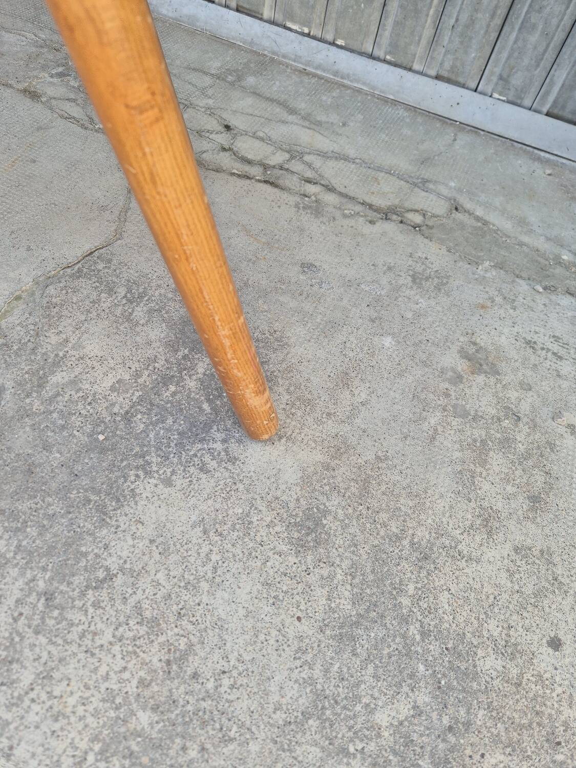 Set of 4 vintage Italian folding chairs in cane 1970s