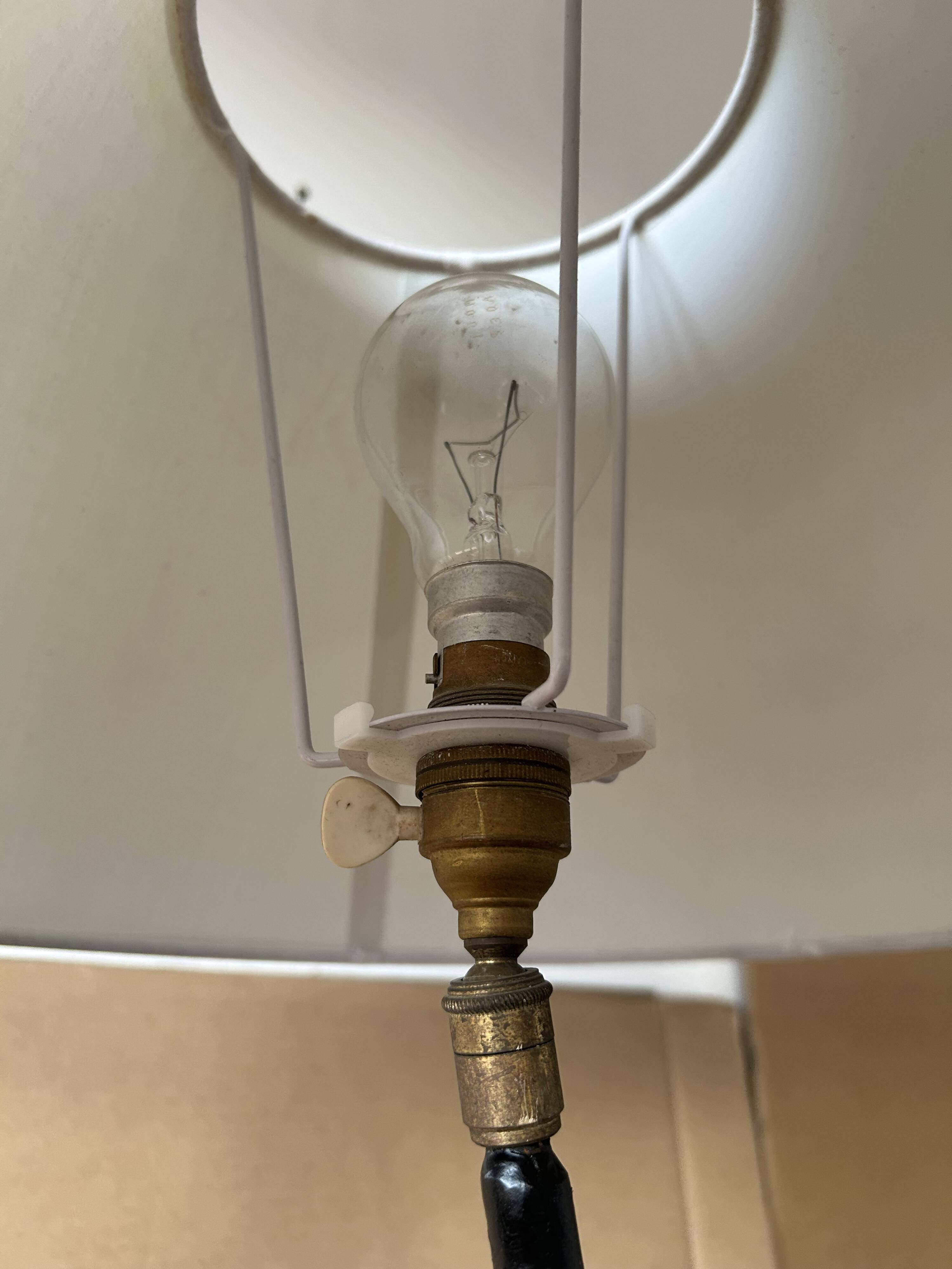 Lampadaire porte-revues années 50