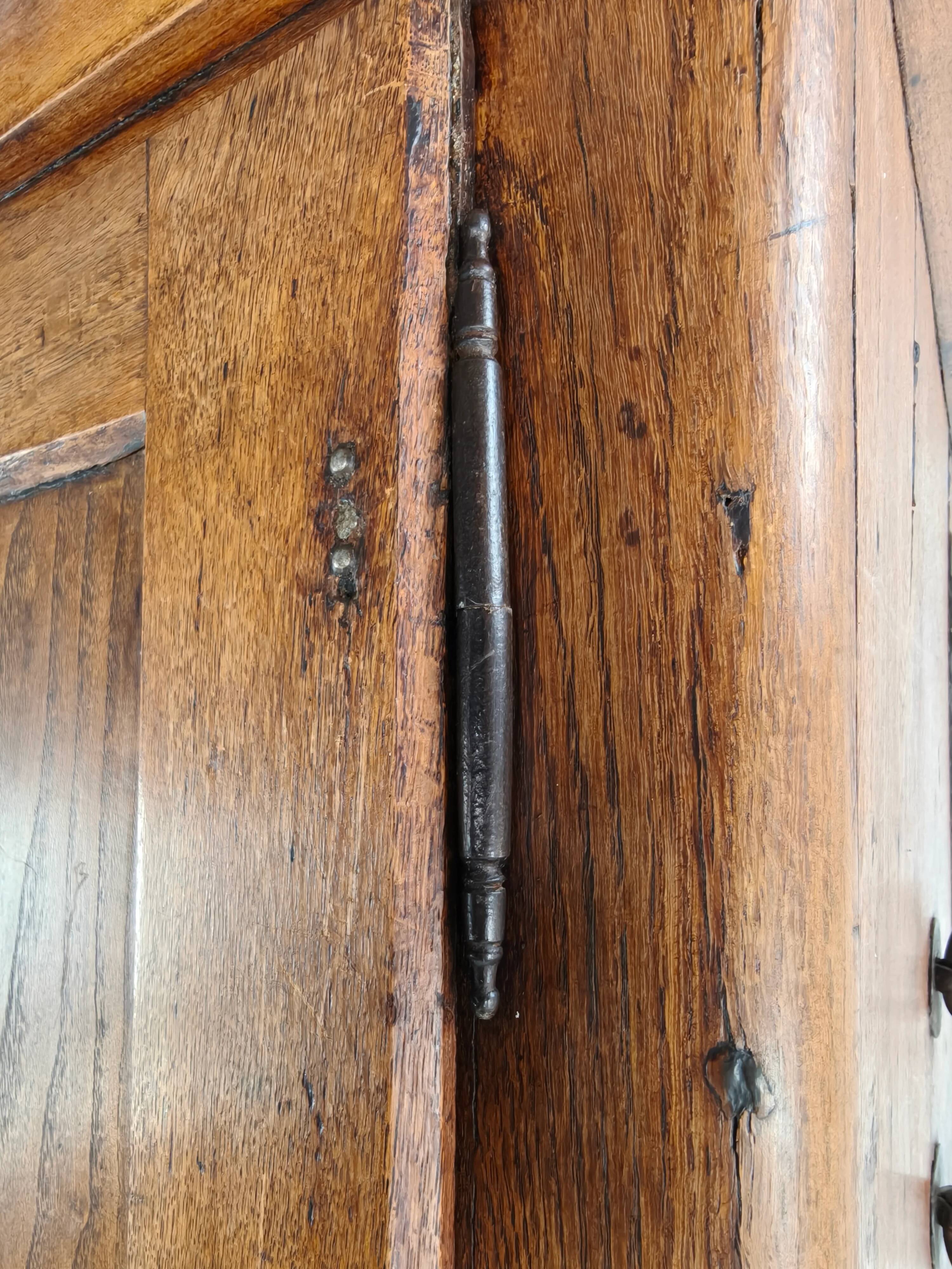 Coffre de campagne européen en pin du XIXe siècle / coffre superposé