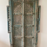 Porte Indienne en bois sculptée