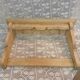 Antique solid wood wall shelf
