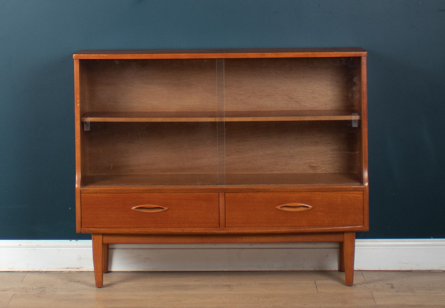 Jentiuque mid century glazed bookcase 1960