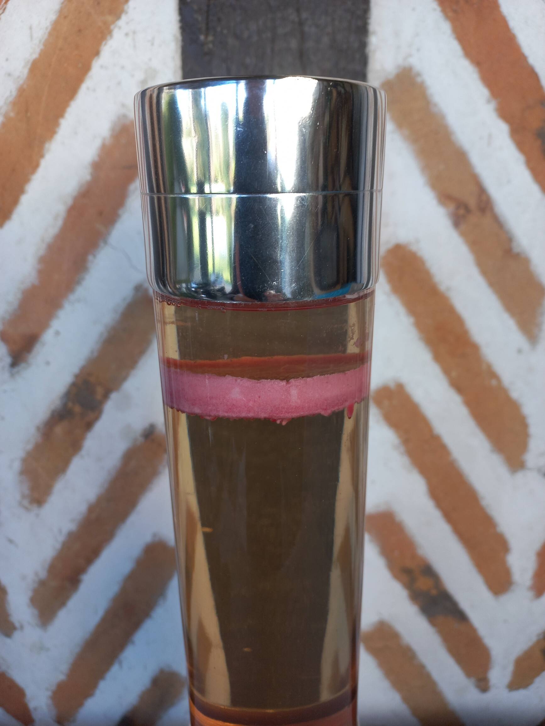 Vintage wax lava lamp