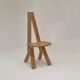 Model S45 Chlacc wood chair by Pierre Chapo, 1979