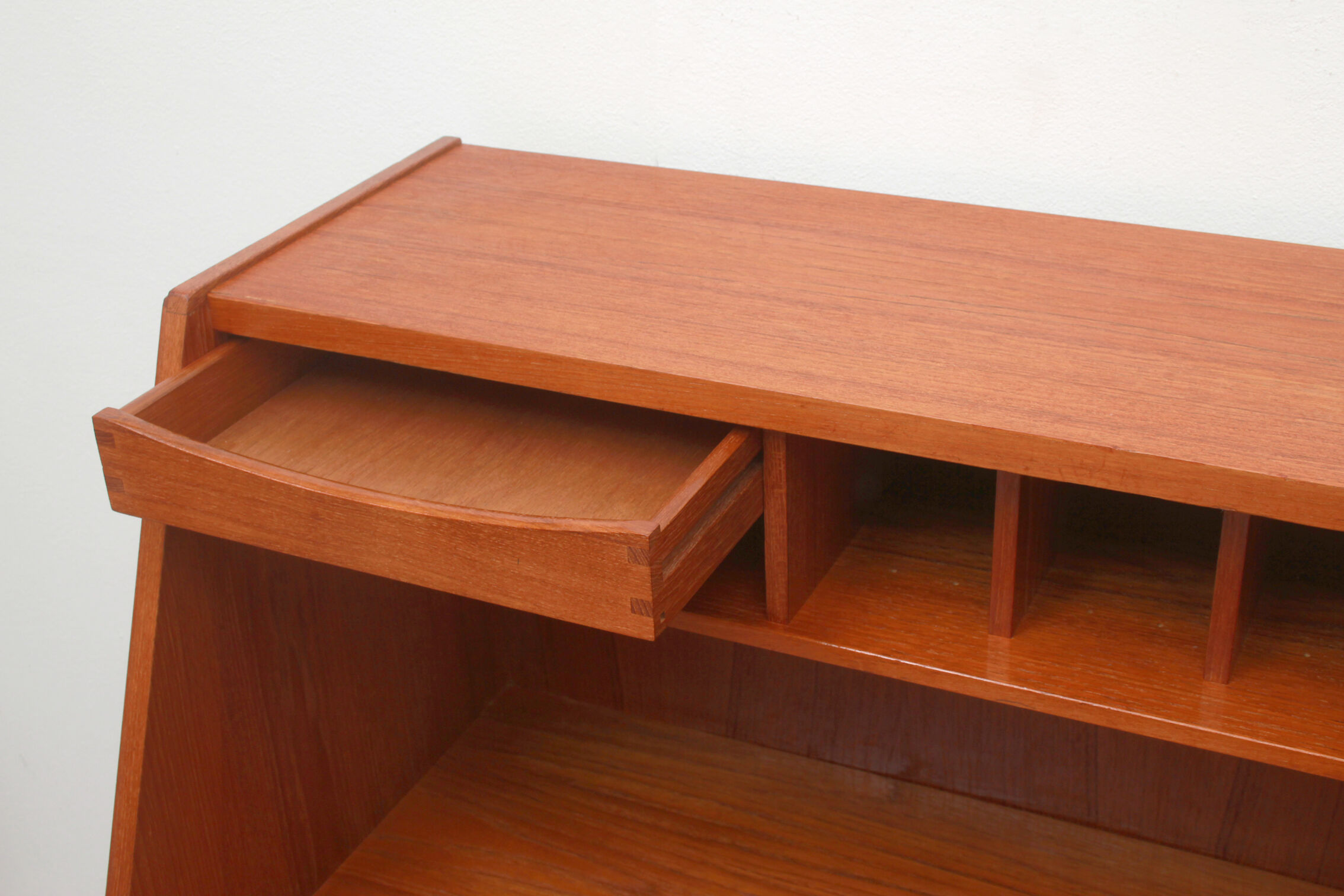 1960s secretary in teak, Dyrlund Denmark