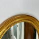 Vintage oval mirror Deknudt plus matching console