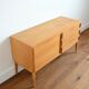 Sideboard in vintage blond oak 1960s