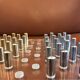 Jeu de dames laiton et inox