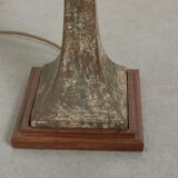 Lampe de table Hansen Lighting en bronze, États-Unis 1960