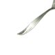Sugar spoon, modernism, silver-plated brass, HEFRA, Poland, 1960s.