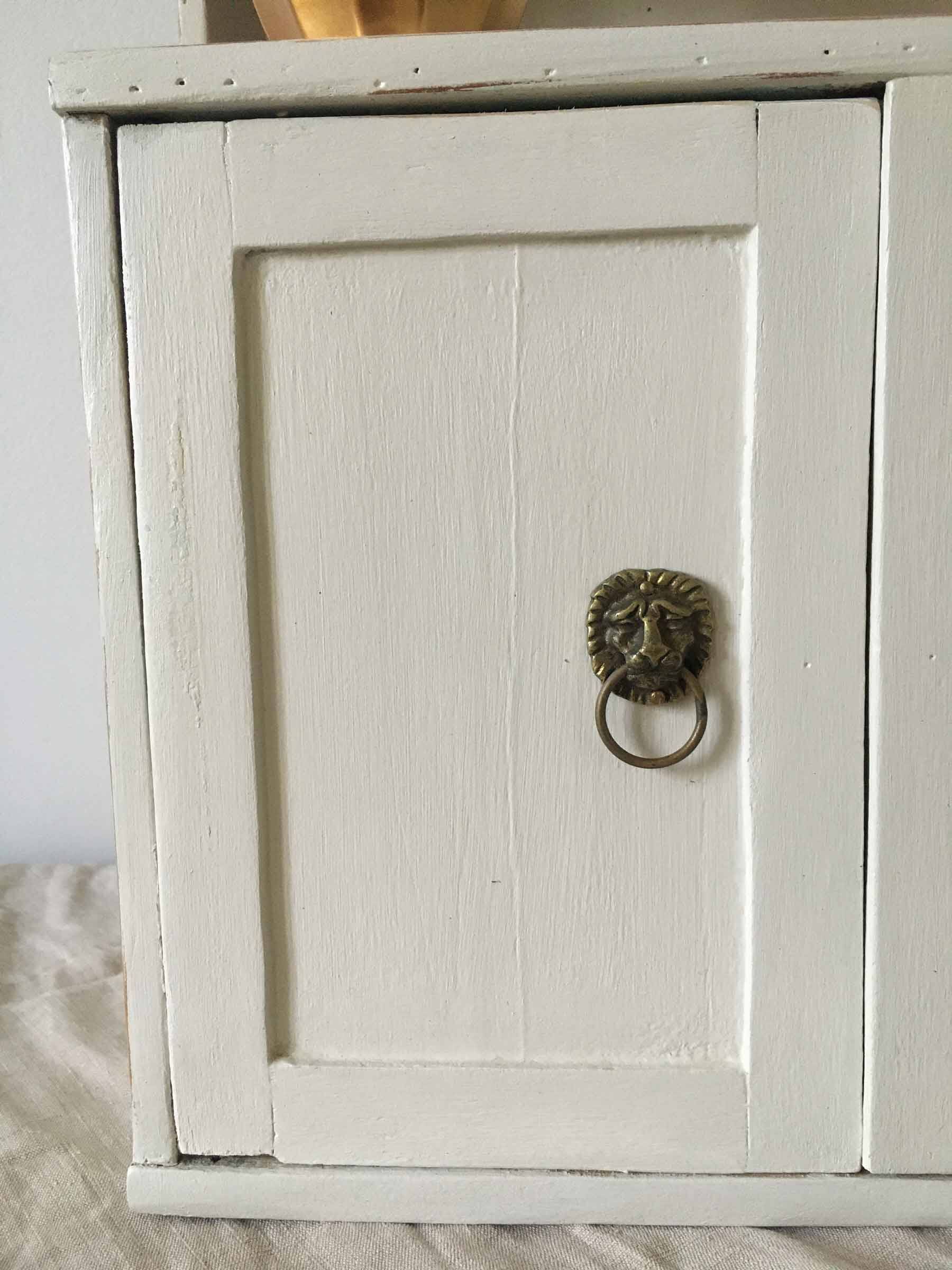 Vintage doll's cabinet sideboard