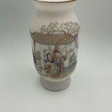 Vase opaline blanc chinois