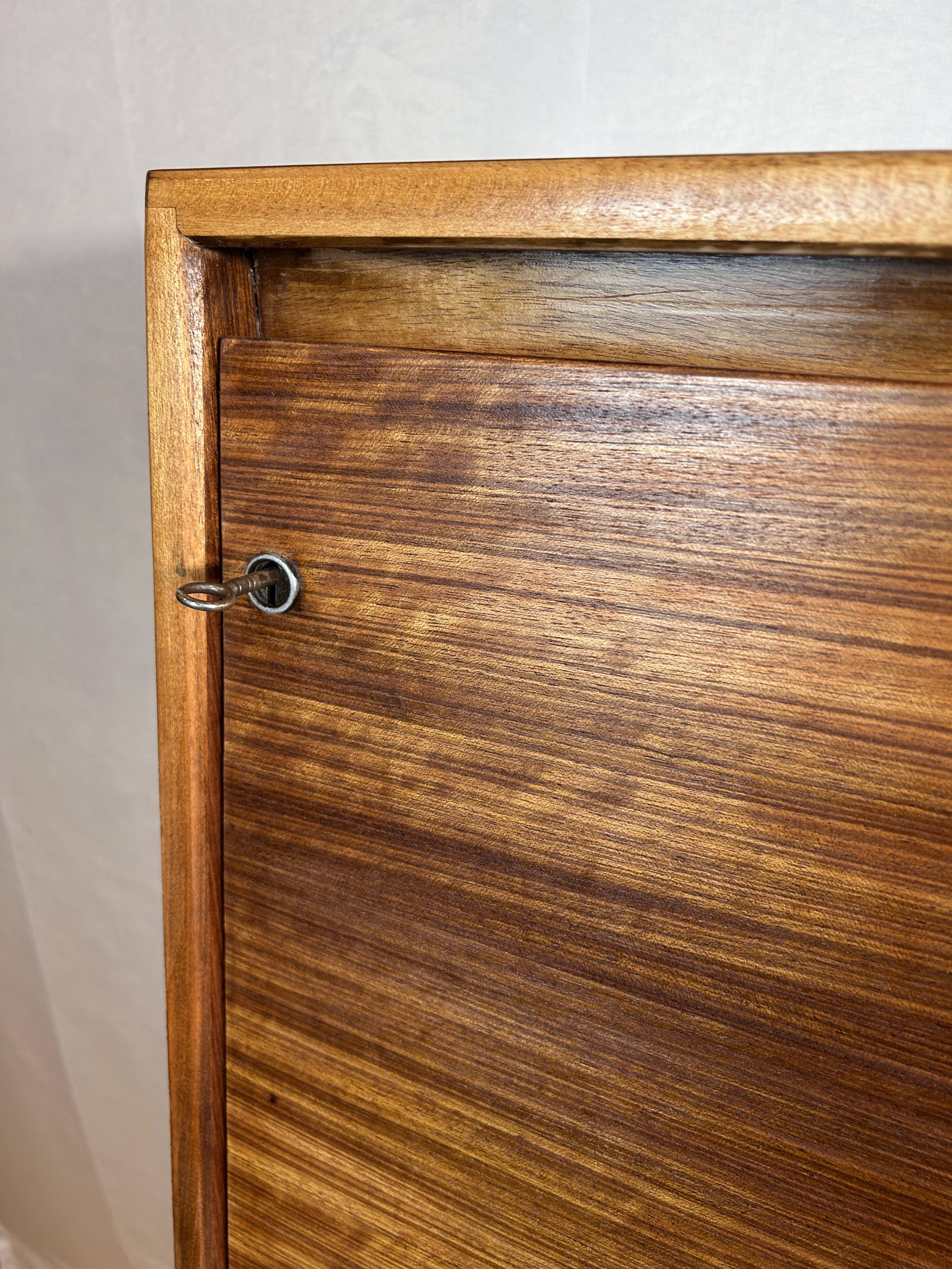Mid century retro vintage teak bureau 1960