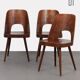 Suite of 3 vintage chairs by Oswald Haerdtl for Ton, 1960