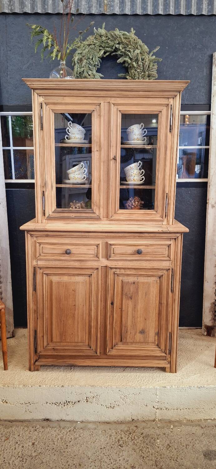 Antique two-body sideboard