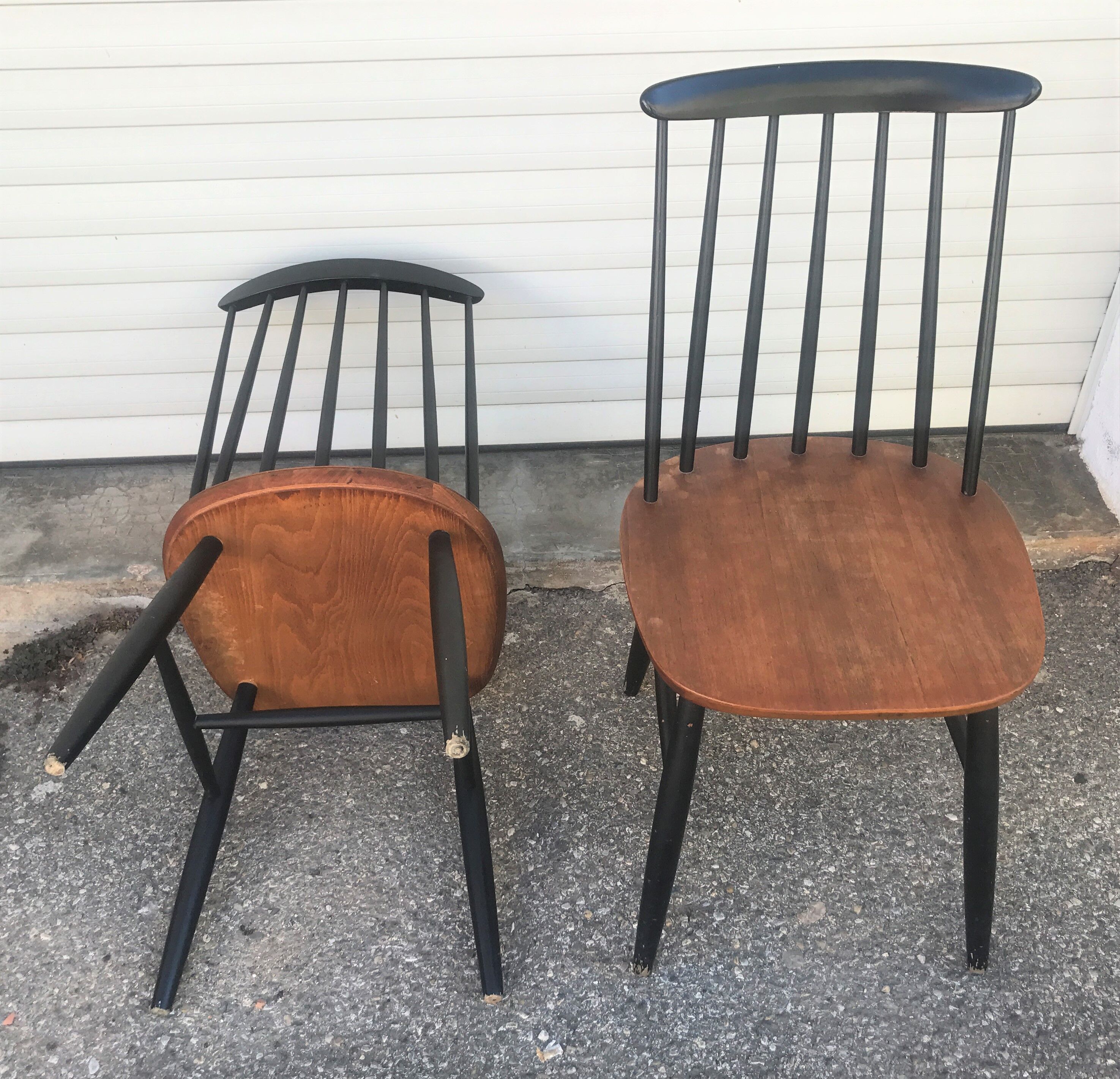 Pair of Scandinavian chairs