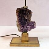 Lampe amethyste style Willy Daro