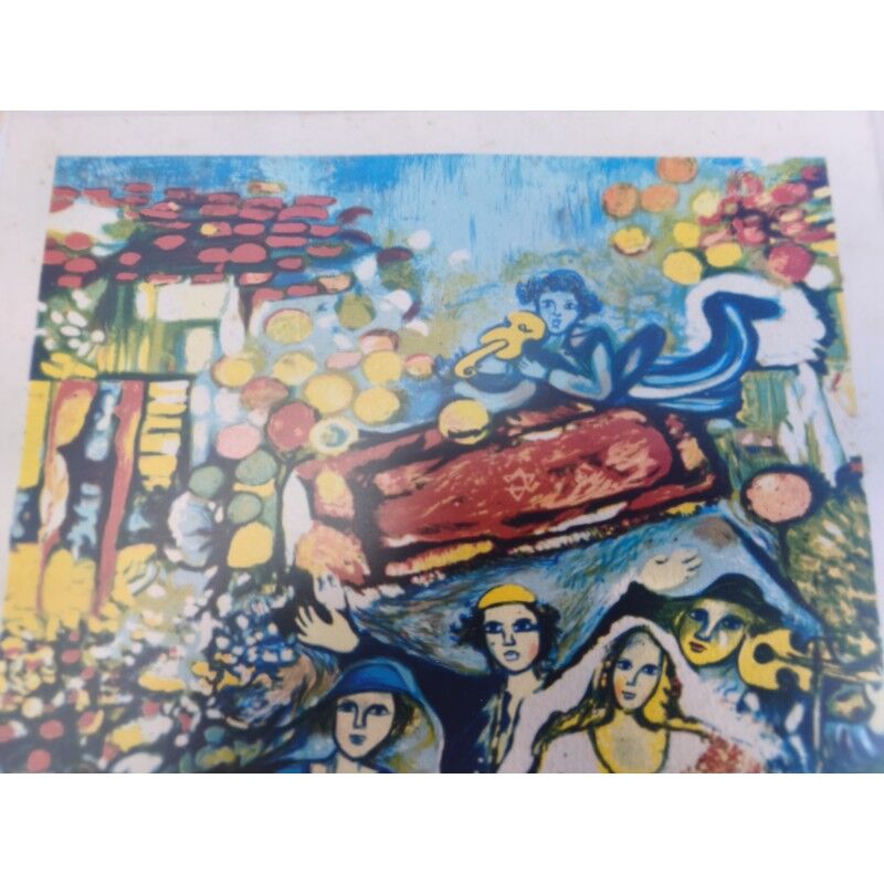 Lithograph by Raya Sorkine