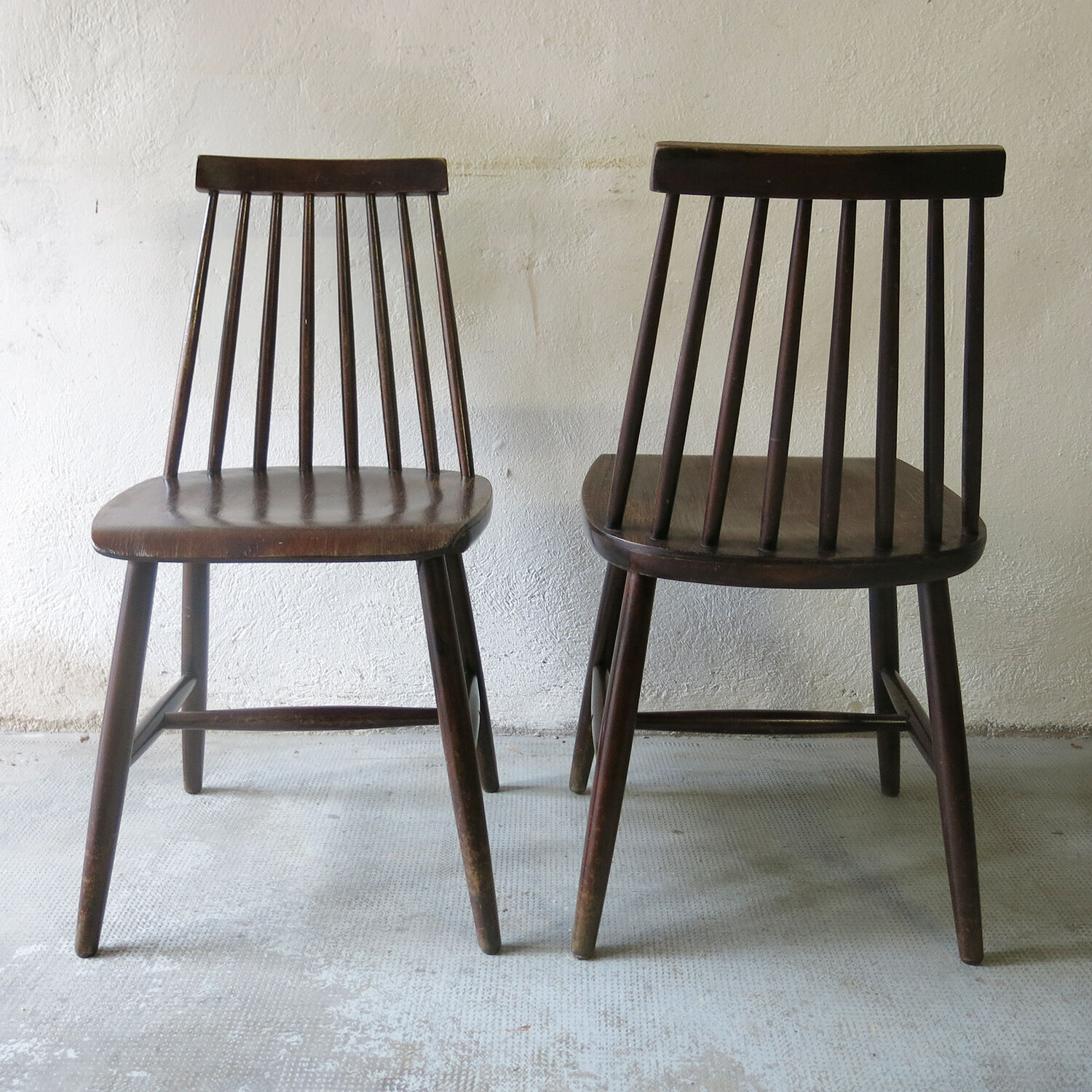 Paire de chaises scandinaves