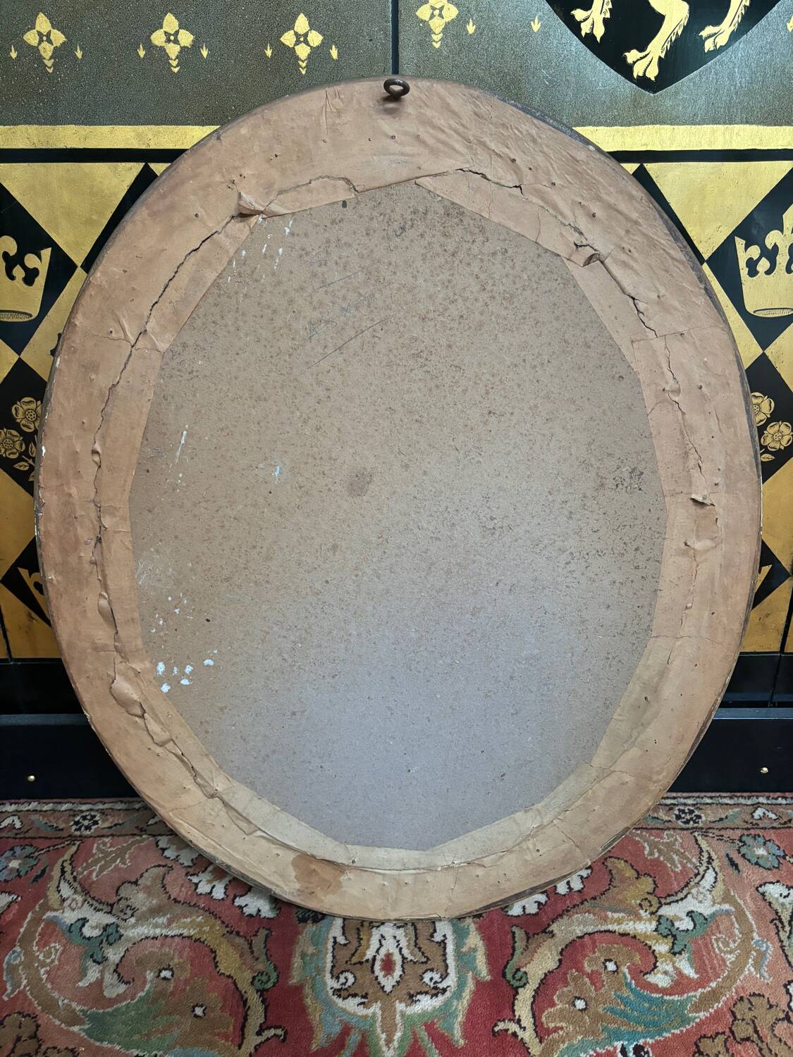 Louis philippe oval mirror
