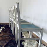 Series of 4 vintage chairs