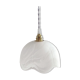 Marbled glass pendant lamp