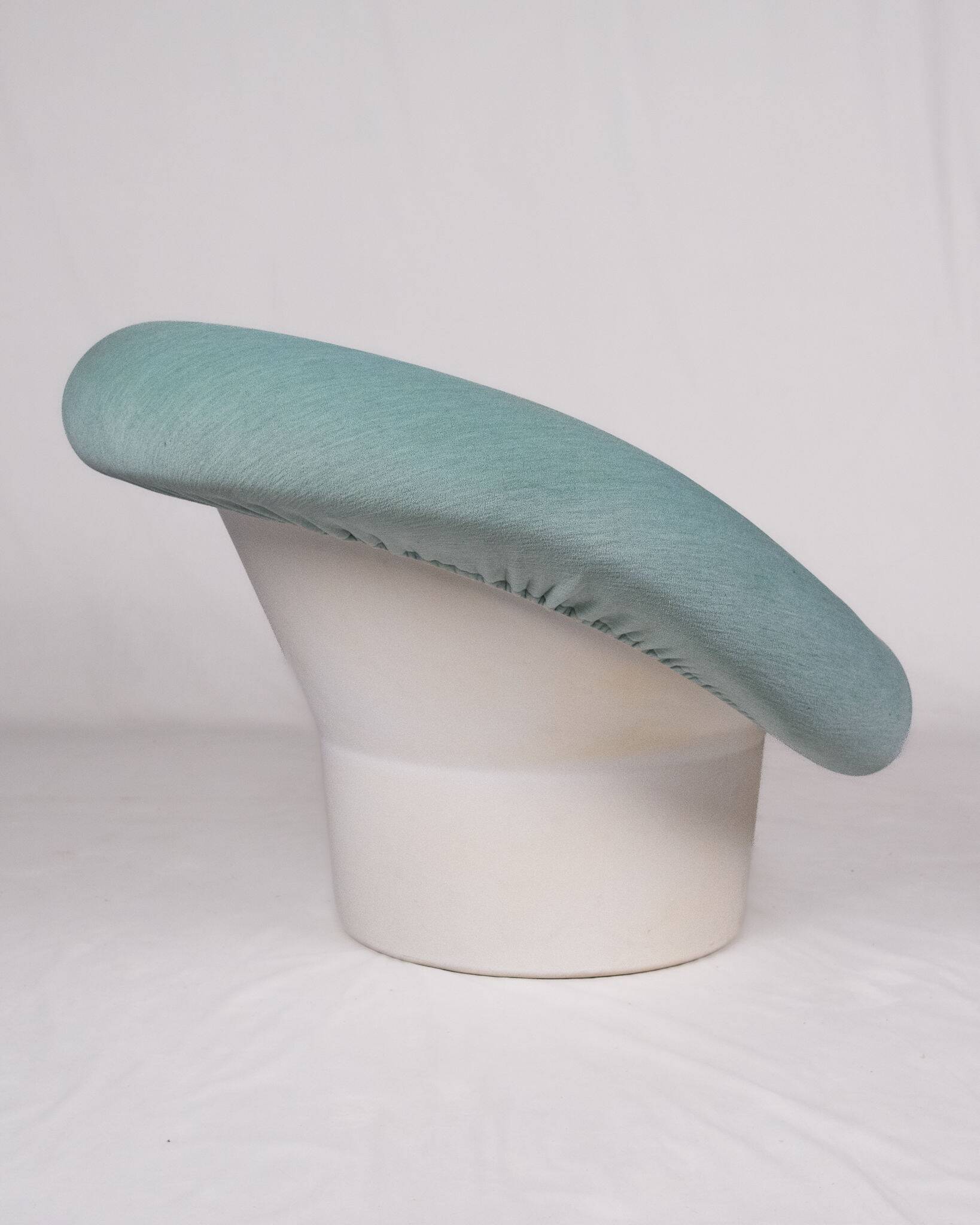 Krokus armchair in velvet by Lennart Bender for Ulferts AB, Sweden, 1970s