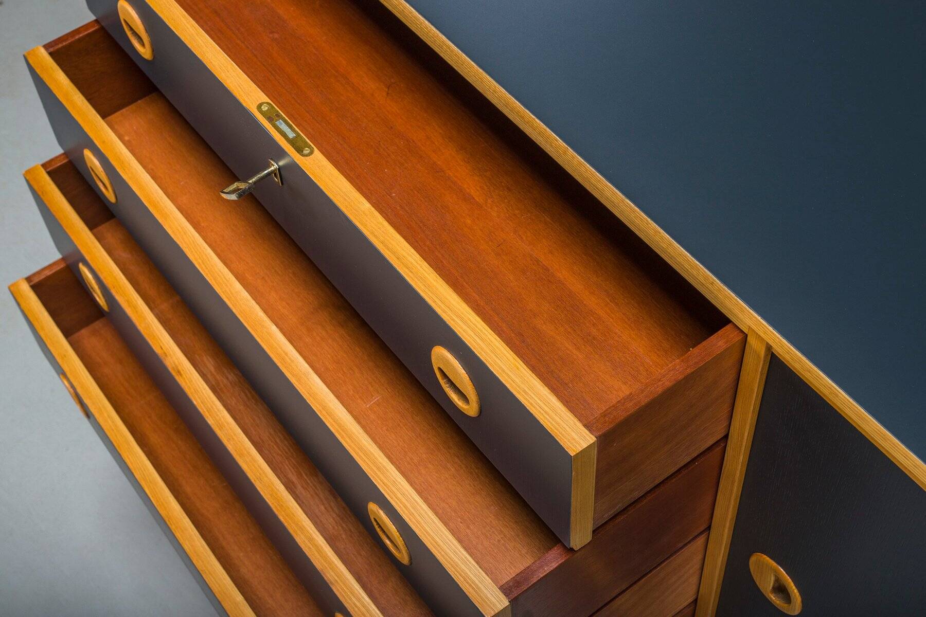 Mid-century modern pine sideboard from Musterring International, 1960s